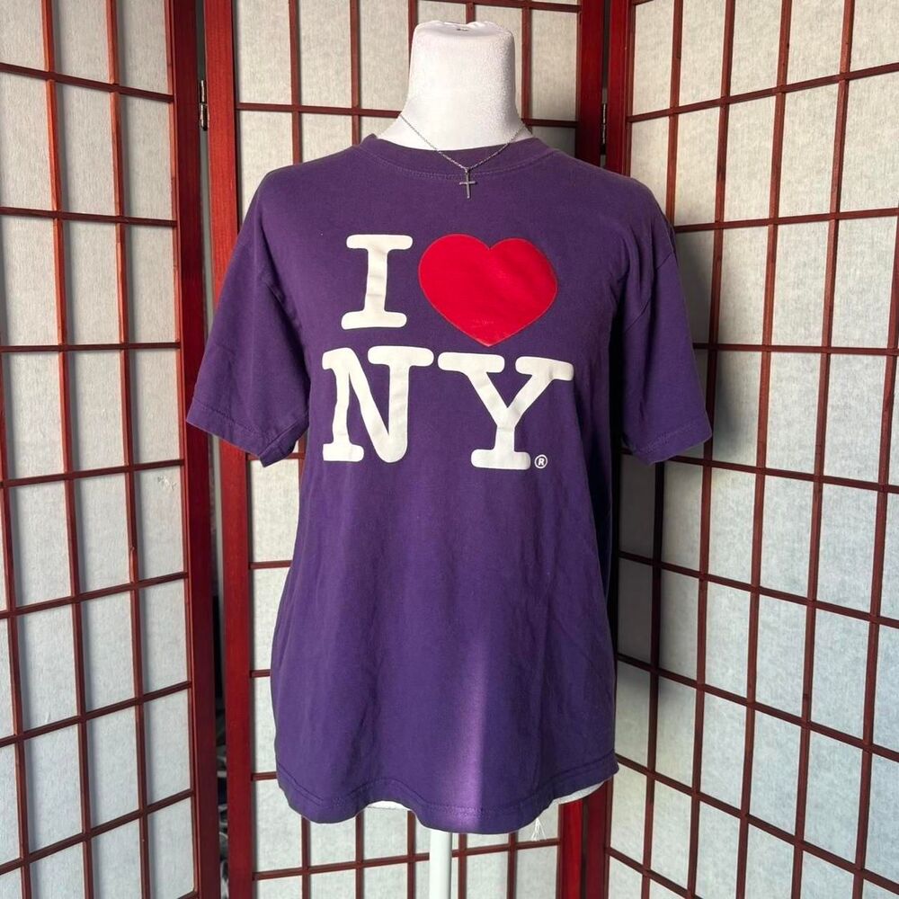 I-love-ny Women's Purple T-shirt